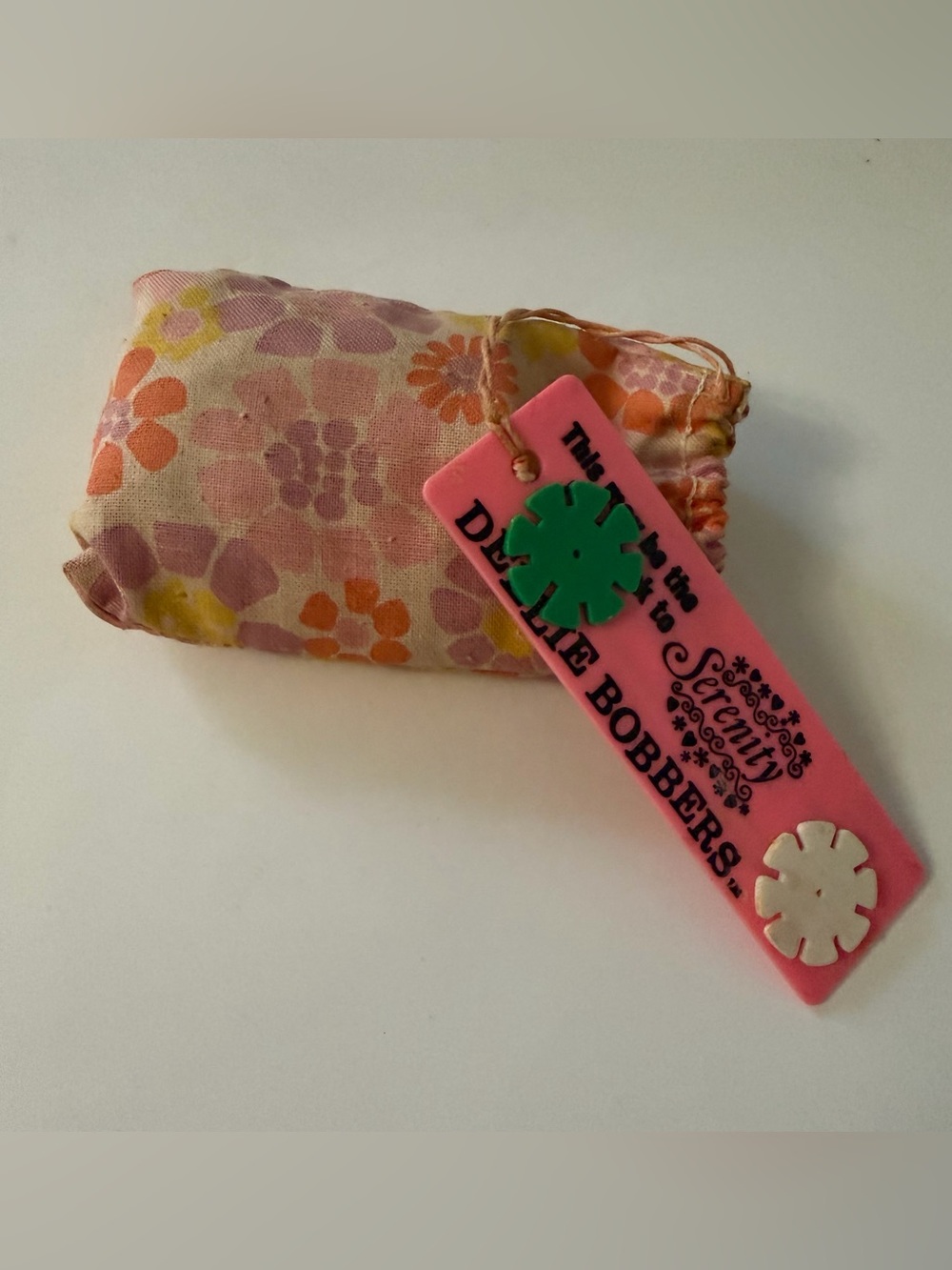Vintage Parker Brothers Deelie Bobbers 1960s Road to Serenity Pink Bag 100+ Pc